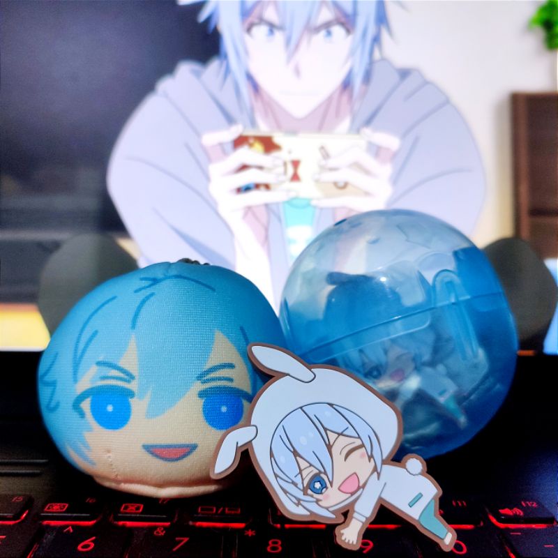 IDOLISH7 Ainana i7 Tamaki Yotsuba, Riku Nanase Merchandise Omanjuu, Gacha Capsule Clip Keychain gant