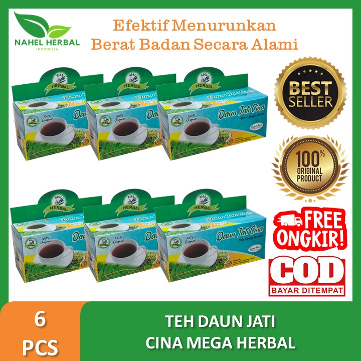 

Teh Celup Daun Jati Cina - Mega (6PCS)