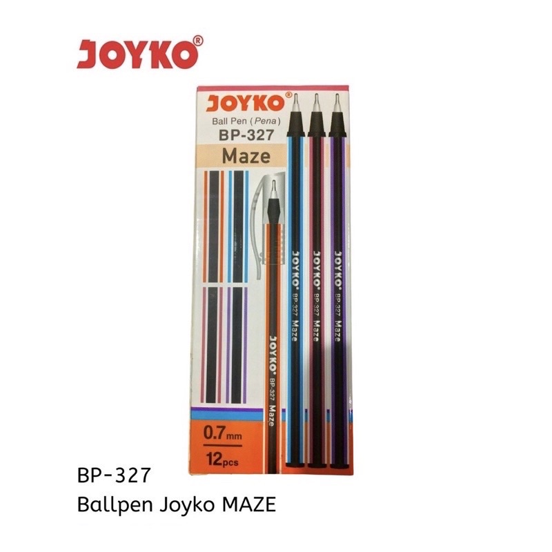 PULPEN JOYKO TINTA HITAM / Pulpen joyko maze ballpen joyko maze