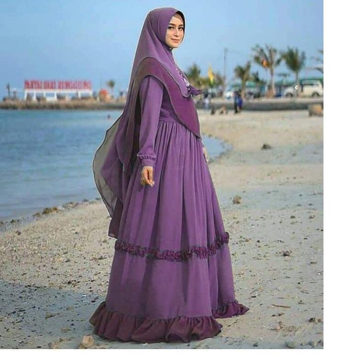 Harga Termurah R&E - Kain kiloan Ceruty Babydoll polos /kain hijab /kain gamis /kain kiloan murah