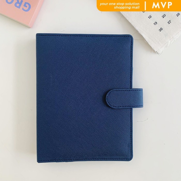 

BINDER POLOS A6 6 RING EKSKLUSIF AGENDA A6 POLOS NAVY