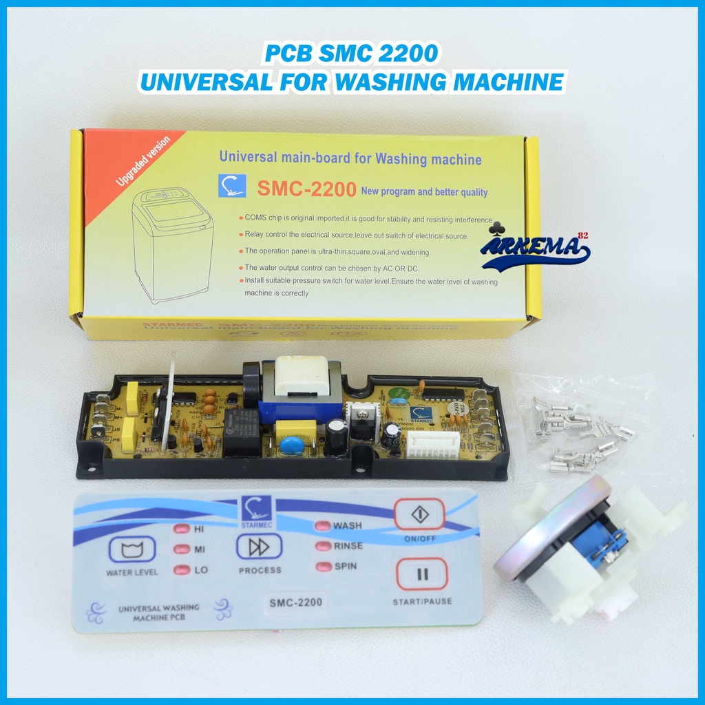 PCB UNIVERSAL SXY2200 | MODUL MULTI MESIN CUCI SXY2200 | PCB MESIN CUCI MULTI SXY2200