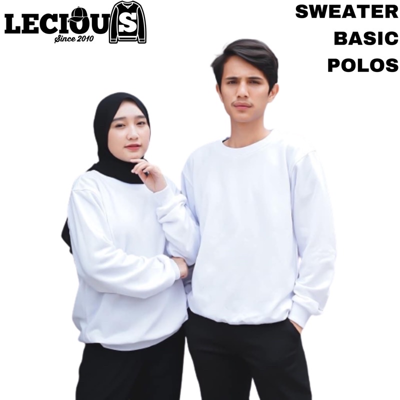 SWEATER BASIC POLOS UNISEX