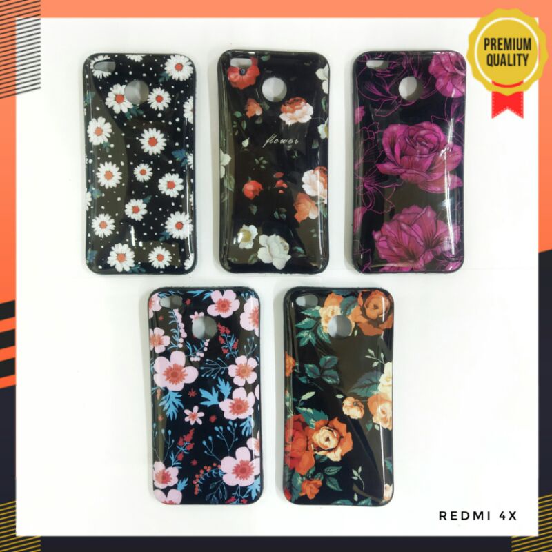 Case Fashion Motif Bunga² Xiaomi Redmi 4X/ Redmi 4a/ Redmi 5a/ Redmi 4 Prime