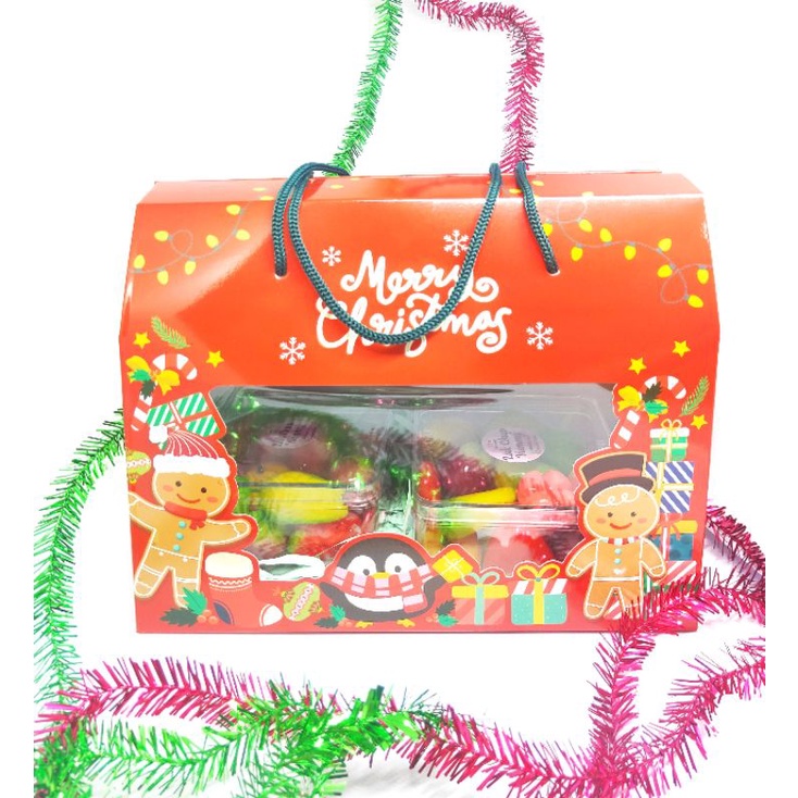 KUE HAMPERS NATAL 2022 HAMPERS KEKINIAN LUKCHUP MINI KUE BUAH MINI THAILAND REKOMENDASI HAMPERS DESSERT HAMPERS NATAL KUE NATAL HAMPERS HADIAH HAMPER