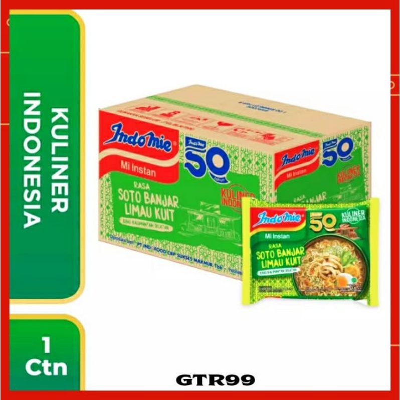 

Indomie Rasa Soto Banjar Limau Kuit 1 Dus
