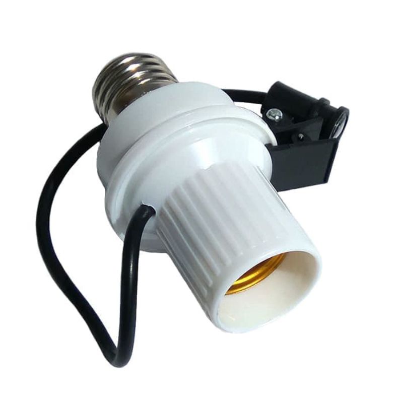 Fitting Lampu Sensor Gelap E27 Fitting Sensor Led Lampu