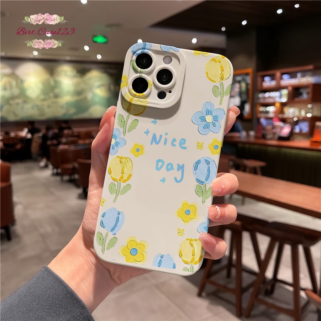 CUSTOM CASE SOFTCASE SILIKON PROCAMERA FLOWERS CUSTOM OPPO REALME VIVO XIAOMI SAMSUNG INFINIX IPHONE FOR ALL TYPE BC6836