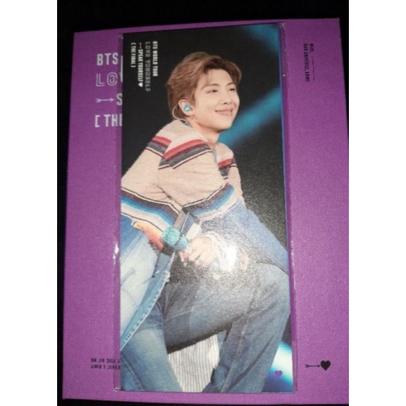 

READY PHOTO BOOKMARK SET DVD LOVE YOURSELF - SPEAK YOUR SELF THE FINAL