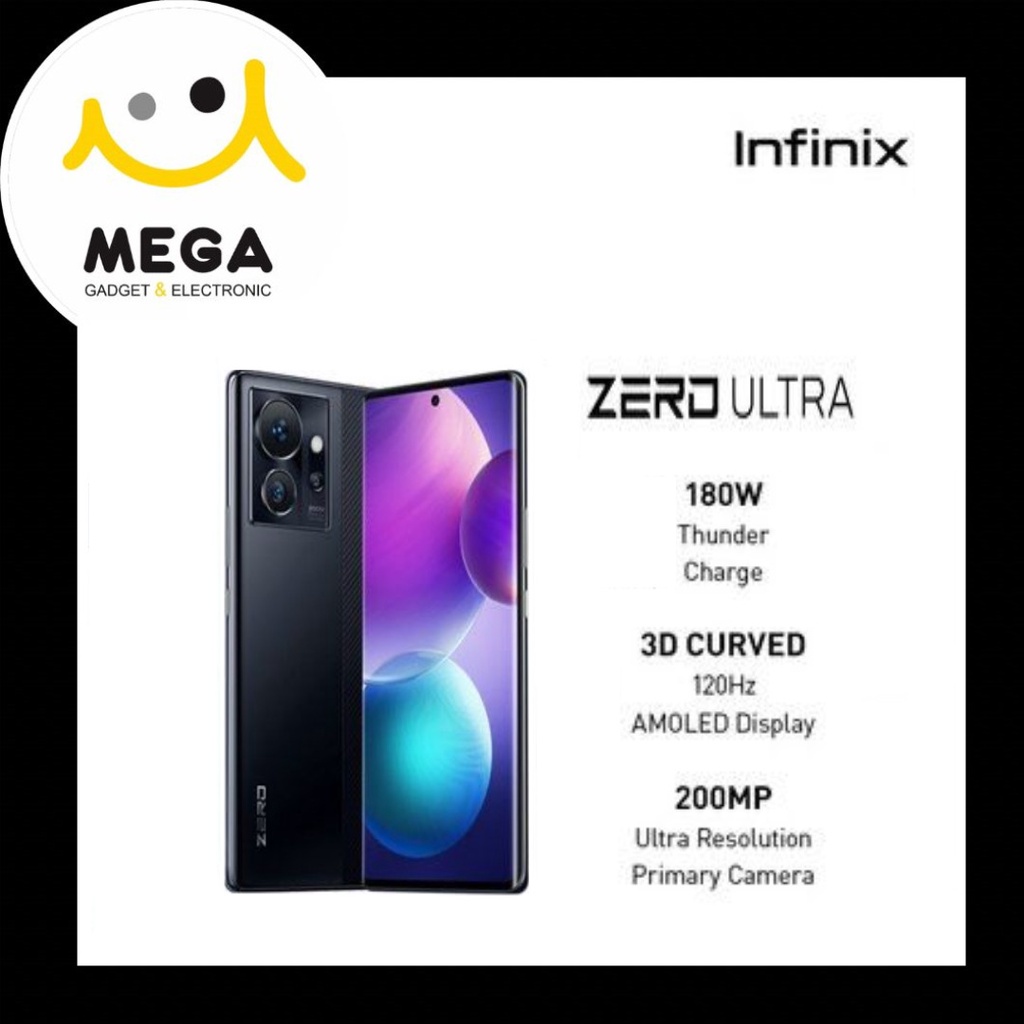 Infinix Zero Ultra 5G 8GB + 256GB Garansi Resmi Infinix Indonesia