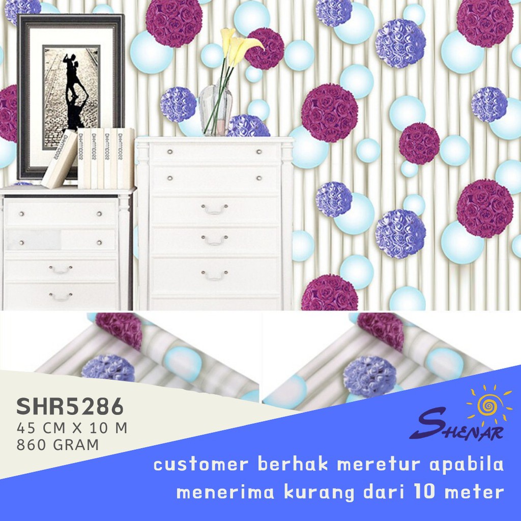 WALLPAPER STIKER DINDING PVC/STIKER DINDING KAMAR TIDUR ANAK/ WALLPAPER KARAKTER/ WALLPAPER STIKER RUANG TAMU DAPUR /WALLPAPER 45X10M, SHENARCORNER168