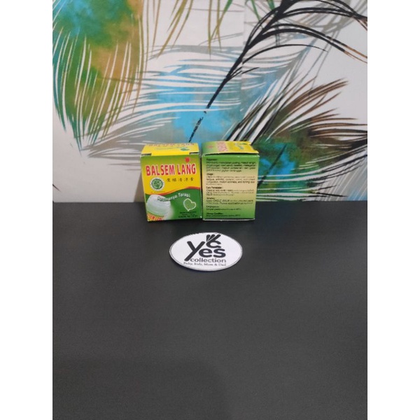 Balsem Lang Aroma Terapi 20g - 10g Eagle Balm Warna Hijau masuk angin pusing pegal nyeri sendi keseleo mabuk perjalanan gigitan serangga