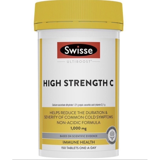 Swisse High Strength Vitamin C 1000mg 150 Tablet