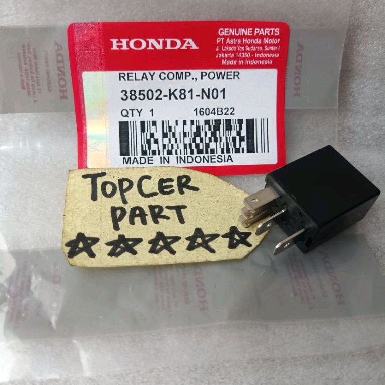 Relay Stater Beat Street Relay Kaki 5 Beat Fi Beat Esp Beat Pop Genio Scoopy Esp