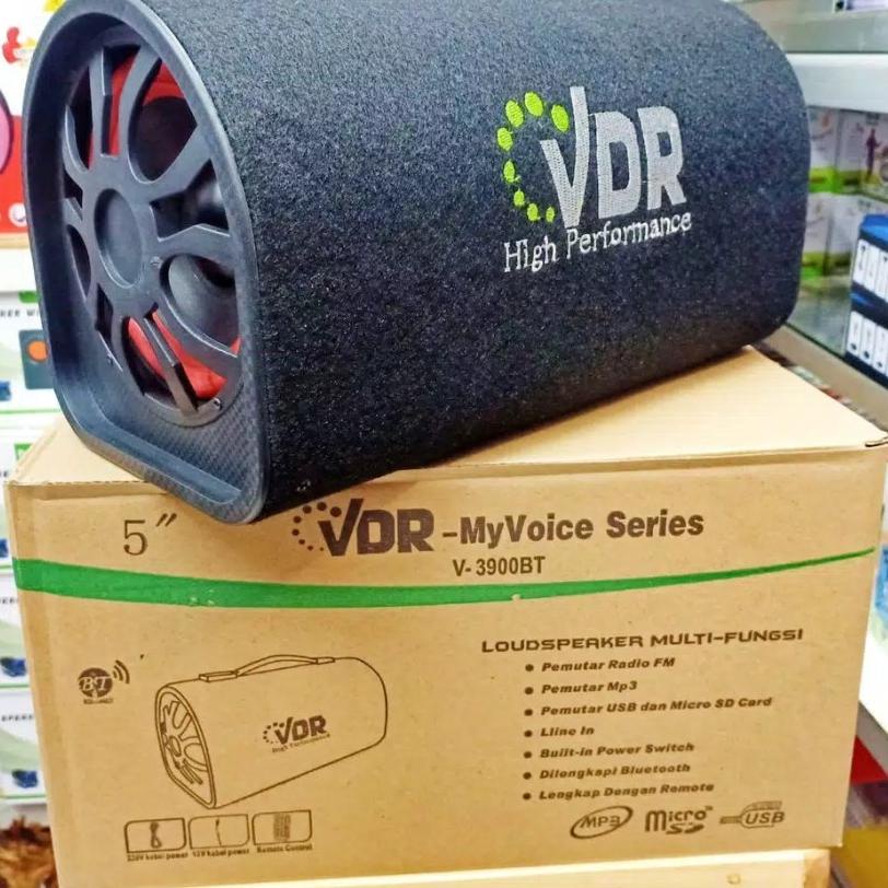 Special Price Speaker Aktif Bluetooth Tabung Basstube Speaker AC/DC VDR V3900 X-Bas / Salon Aktif