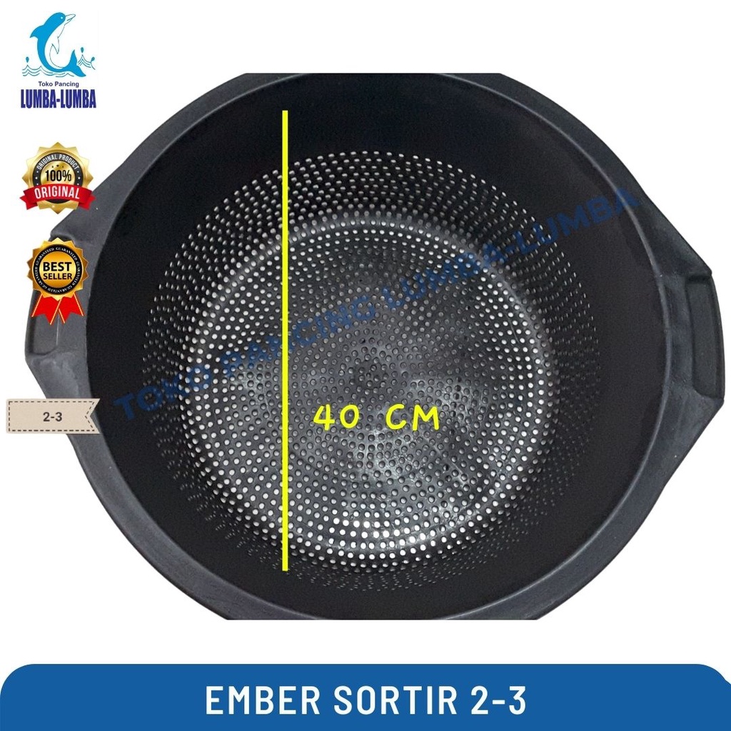 Ember Sortir Ikan Lele / Bak Sortir Lele