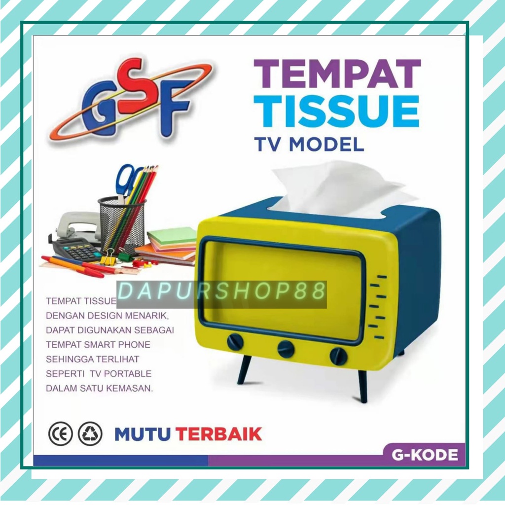 Jual Tempat Tisu Model Tv Gsf G Tempat Tisu Gsf G Tempat Tissue Tv Model Gsf G