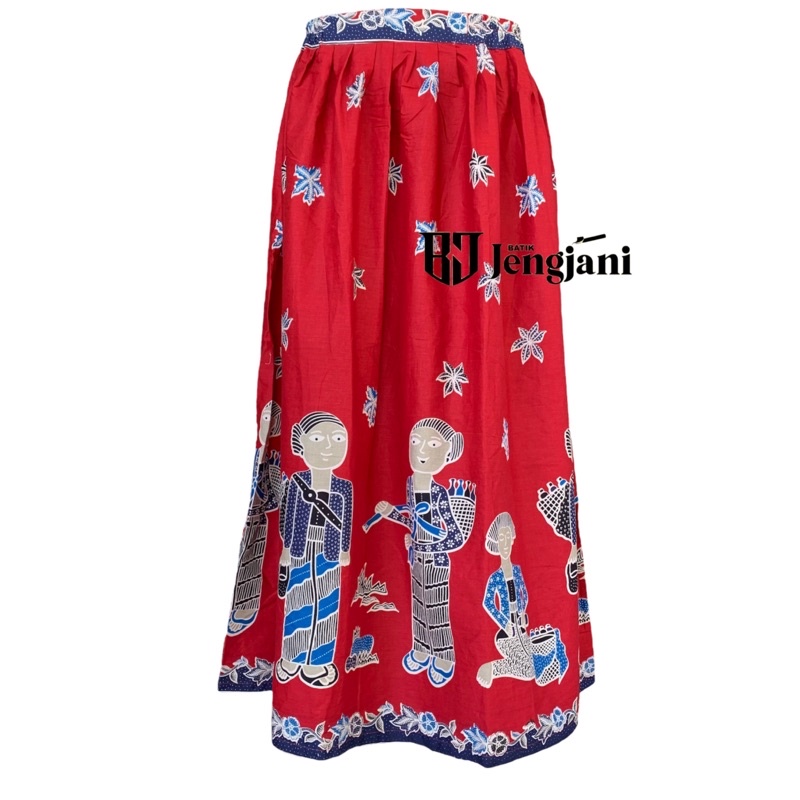 Rok Batik Motif Jamu Gendong 1