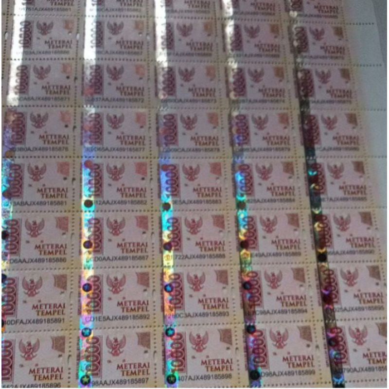 

materai 10.000