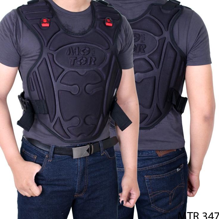 Langsung Dibeli Rompi Motor / Alas Dada / Pelindung Dada / Body Protector Bikers / Rompi Anti Angin - MTR (COMB)