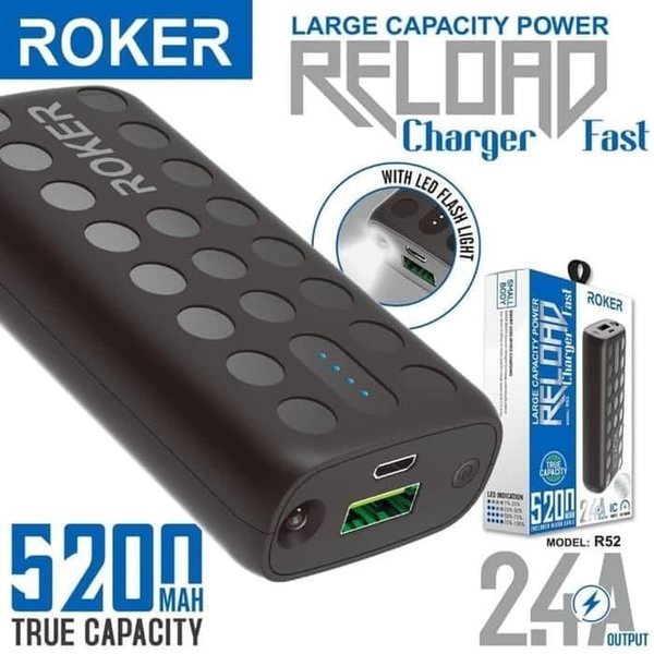 Jual Powerbank Roker Reload R Mah A Ic Power Bank Roker