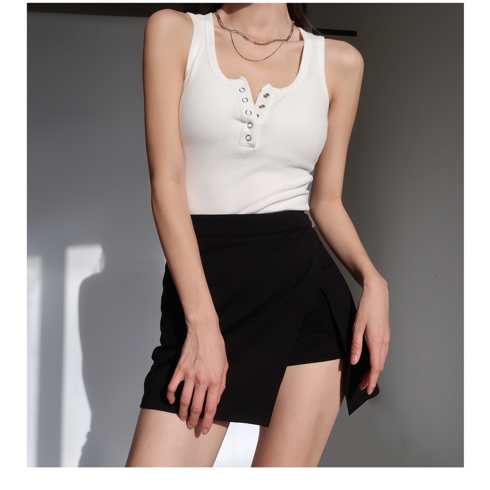 Sexy Mini Skirt Split Rok Mini  1579 (S-XL)