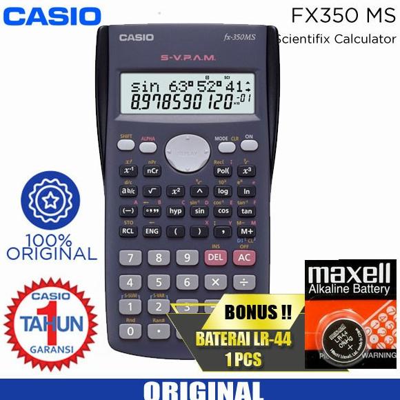 

CASIO Scientifik FX-350 MS