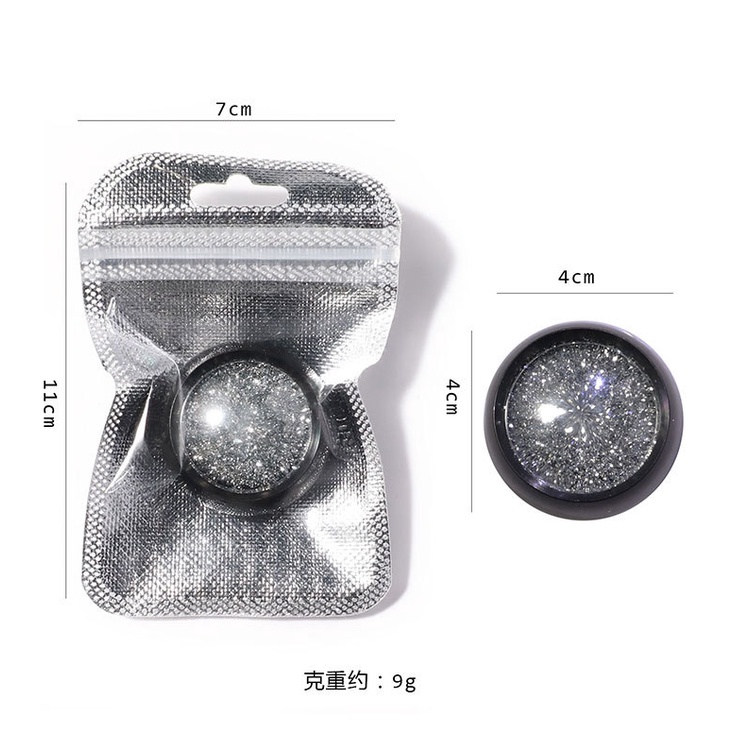 Aksesoris Glitter Nail art Glitter Diamond/ Bubuk Glitter Diamond Halus untuk Hiasan Kutek Kuku Nail art