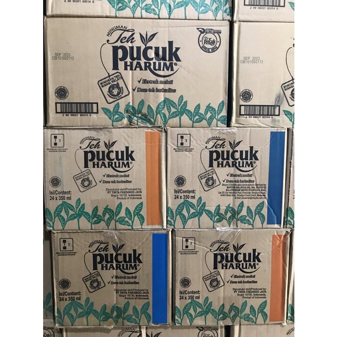 

Teh pucuk harum 350 ml isi 24 botol
