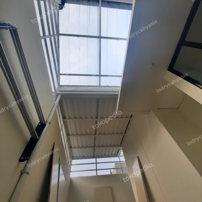 kanopi besi galvanis atap alderon