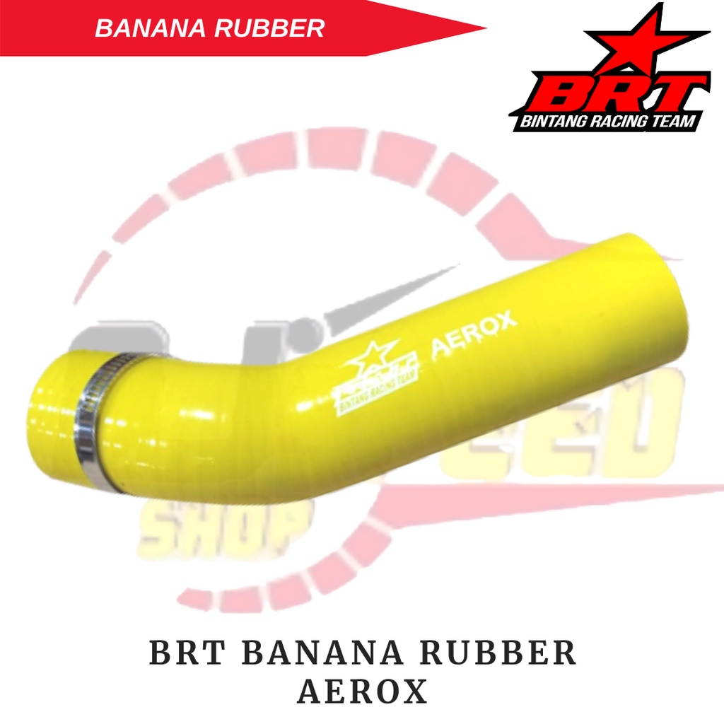 BRT Karet Filter Udara Yamaha Aerox / BRT Velocity Banana Rubber / BRT Original