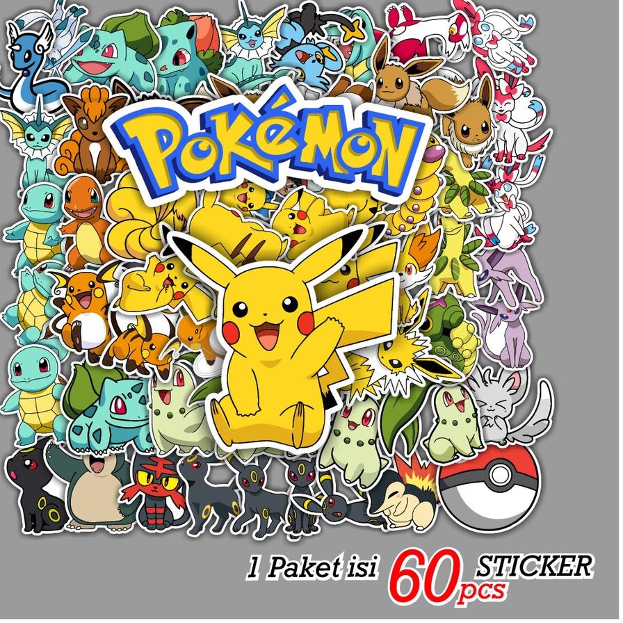 

イ [ MAC ] 60 PCS STICKER PIKHACU POKEMON EEVEELUTION LENGKAP LUCU AESTHETIC ANTI AIR UNTUK LAPTOP CASE TUMBLER KOPER HP - K19 ㅲ
