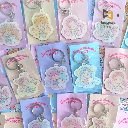 [READY] Gantungan Kunci NCT X Sanrio