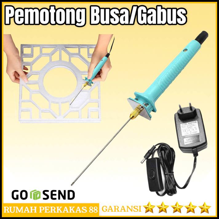 

Alat Pemotong Busa /Gabus Polystyrene Styrofoam Cutter 15W 25Cm