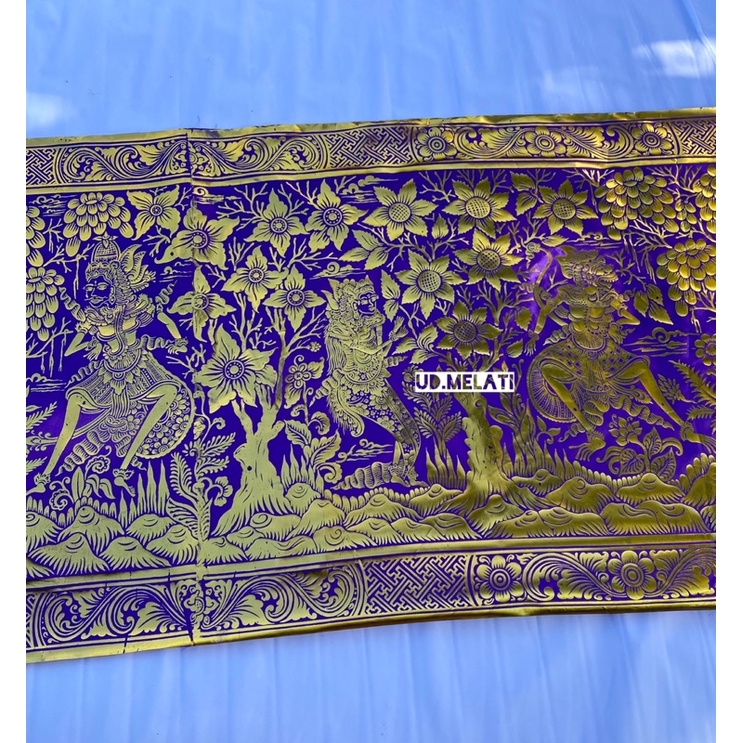 KAIN PRADA BALI MOTIF WAYANG