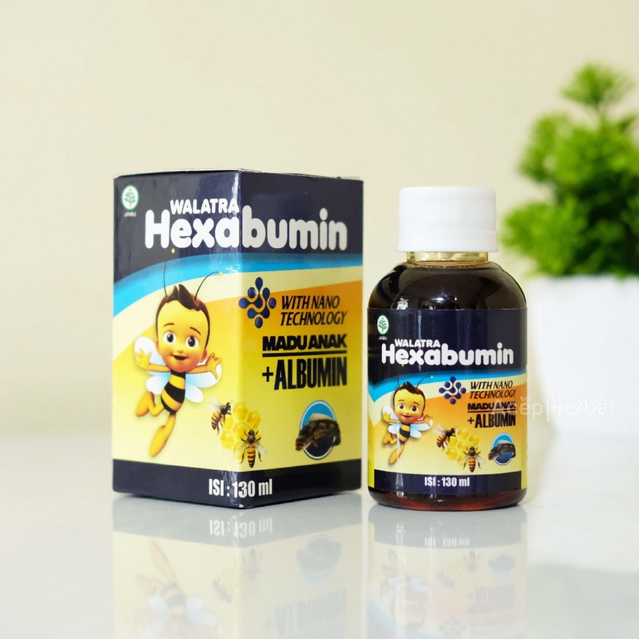 Madu Sirup Anak Obat Cacingan Cacing Kremi Keremi Disentri Khusus Anak Walatra Hexabumin Plus Albumin 130 Ml Original