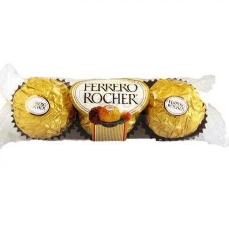 

YYY✻ Ferrero rocher T3 / ferero rocer // cokelat premium ITALY isi 3 pcs TERBARU