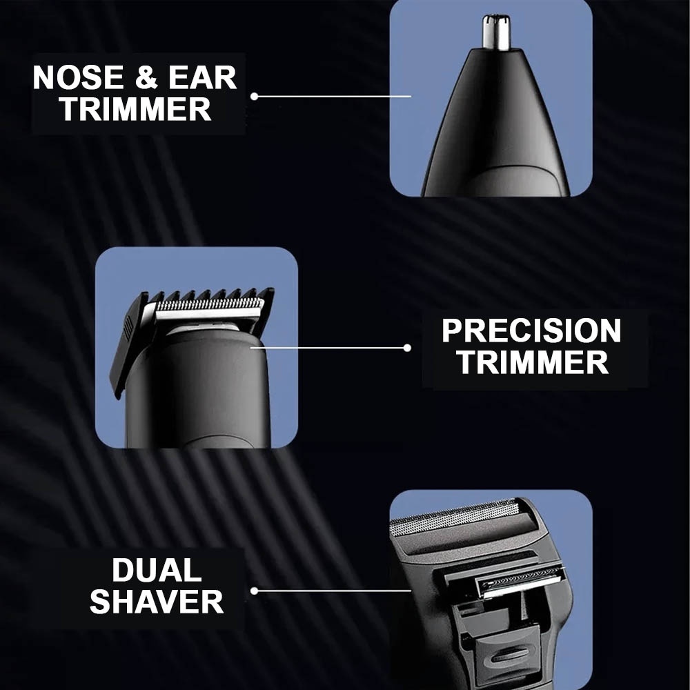 Hair Trimmer Cordless Alat Cukur Rambut Tanpa Kabel 3 In 1 LZ88 Alat Pemotong Rambut / MULTIFUNGSI MESI ALAT CUKUR PRIA