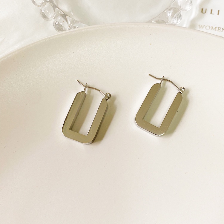 Anting cantol segi titanium anti karat harga grosir bisa cod
