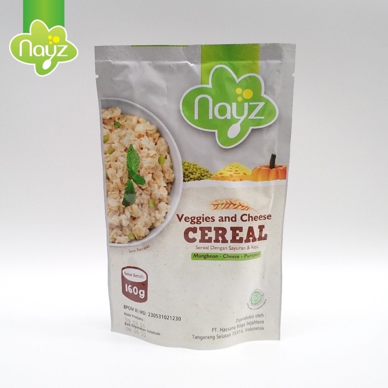 nayz cereal veggies and cheese 160g