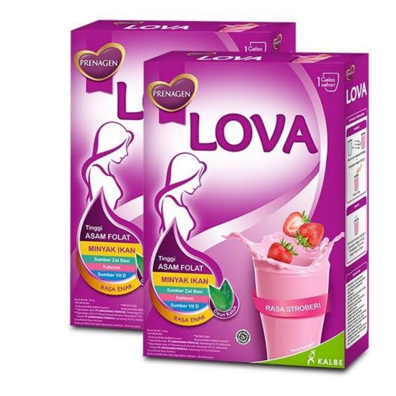 PRENAGEN LOVA 120g SUSU IBU HAMIL, NUTRISI IBU HAMIL MURAH