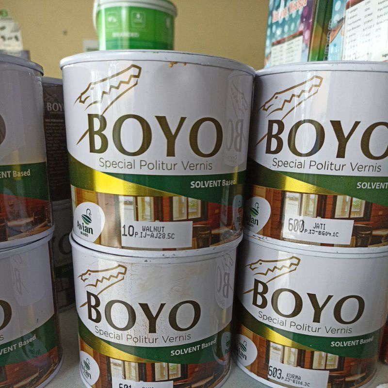 

Boyo Special Politur 0,5 L Warna Walnut/ 610