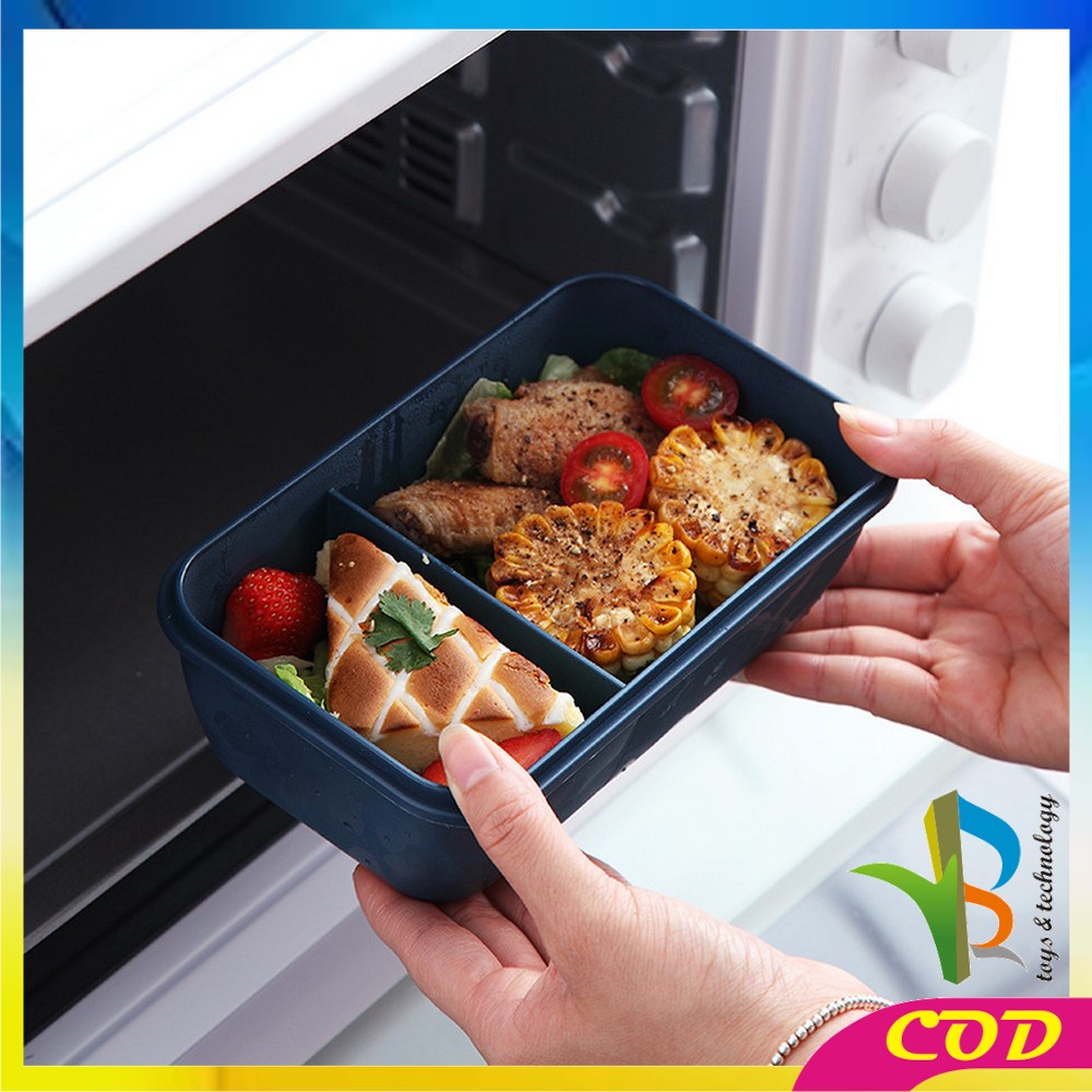 RB-C479 Tempat Makan Lunch Box Set Free Sendok Garpu Kotak Makan Transparant Bento Box / Kotak Makan BPA FREE