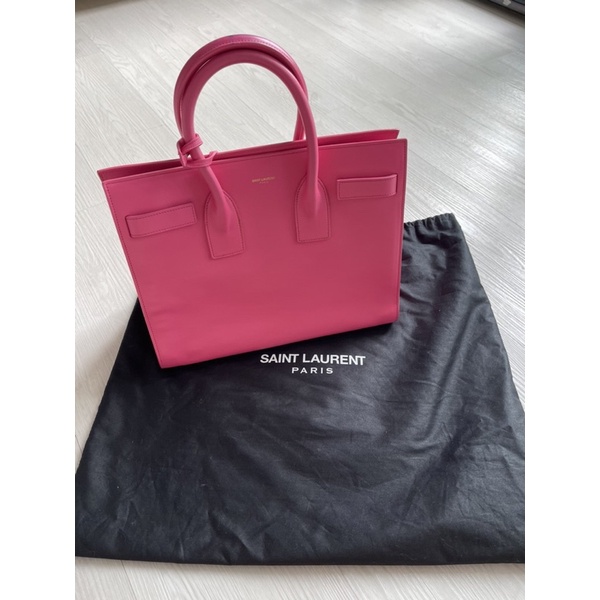 YSL pink sac de jour bag