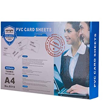 

PVC CARD SHEETS A4
