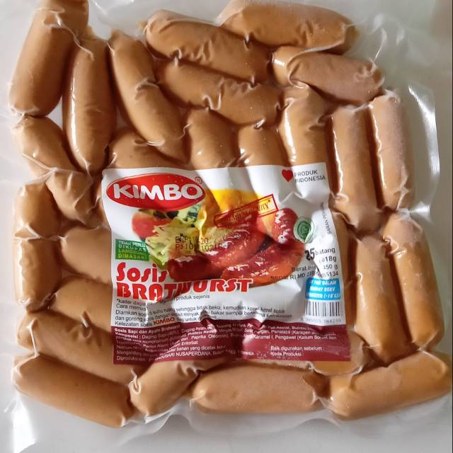 

Kimbo Sosis Beef isi 25 pcs 450 gr