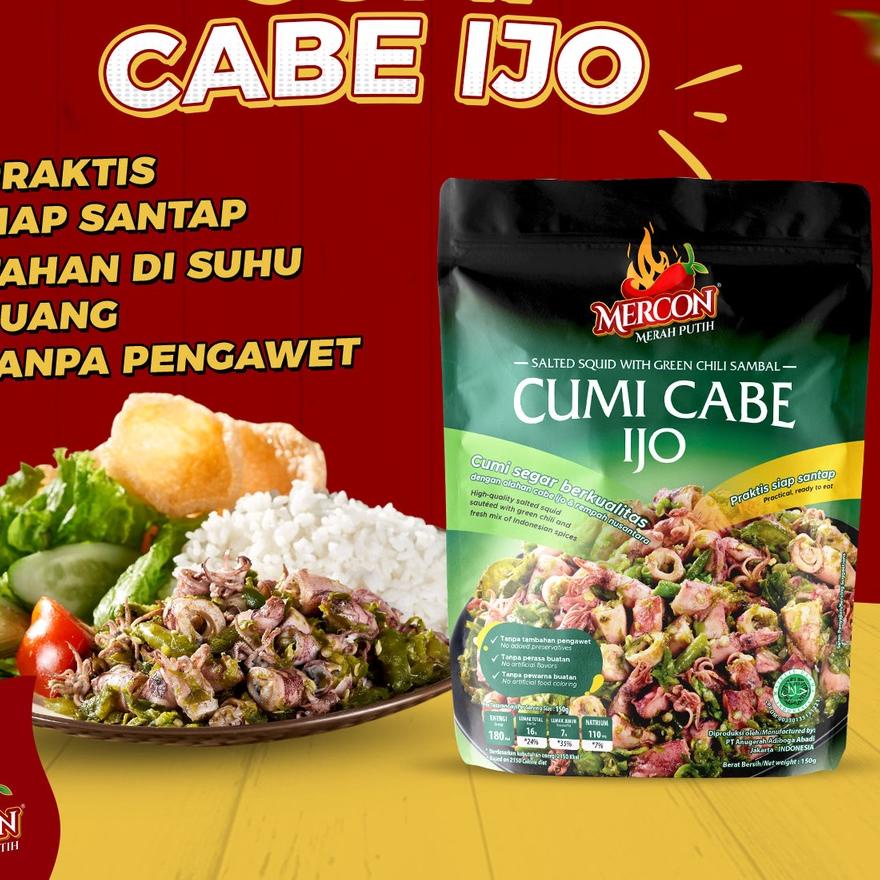 

Terlaris Mercon Merah Putih - Satuan || Cumi Cabe Ijo