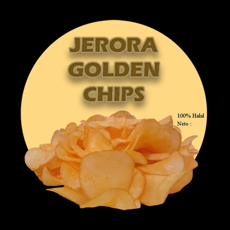 

Keripik Singkong Jerora Golden Chips - 100 gram