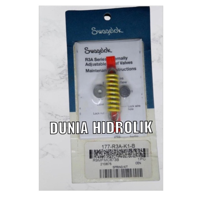 

SPRING KUNING RELIEF VALVE SWAGELOK 4R3A (24.1 - 51.7 BAR)