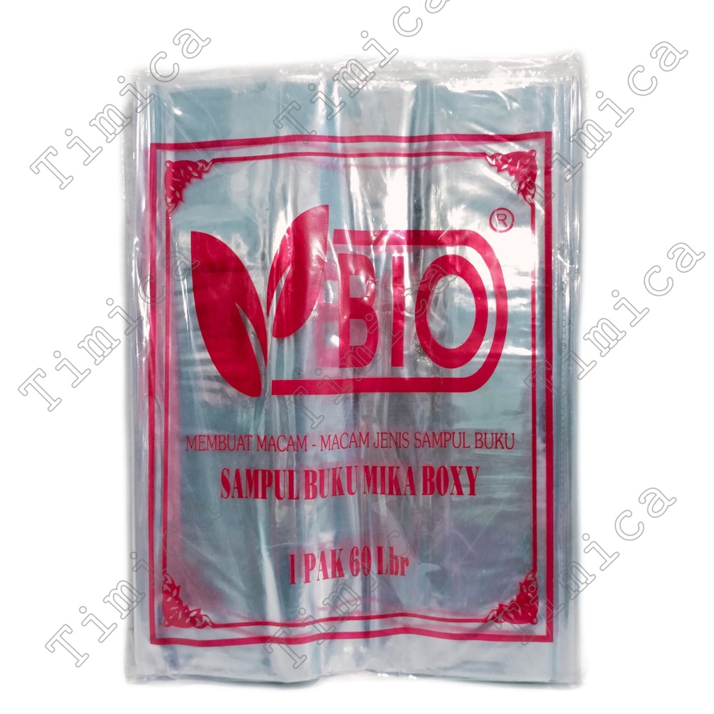 

SAMPUL BUKU PLASTIK MIKA BOXY ISI 60 LEMBAR / SAMPUL PLASTIK CAMPUS ISI 60 LEMBAR